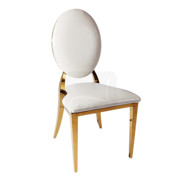 Svatební židle Dior Washington na bílém pozadí